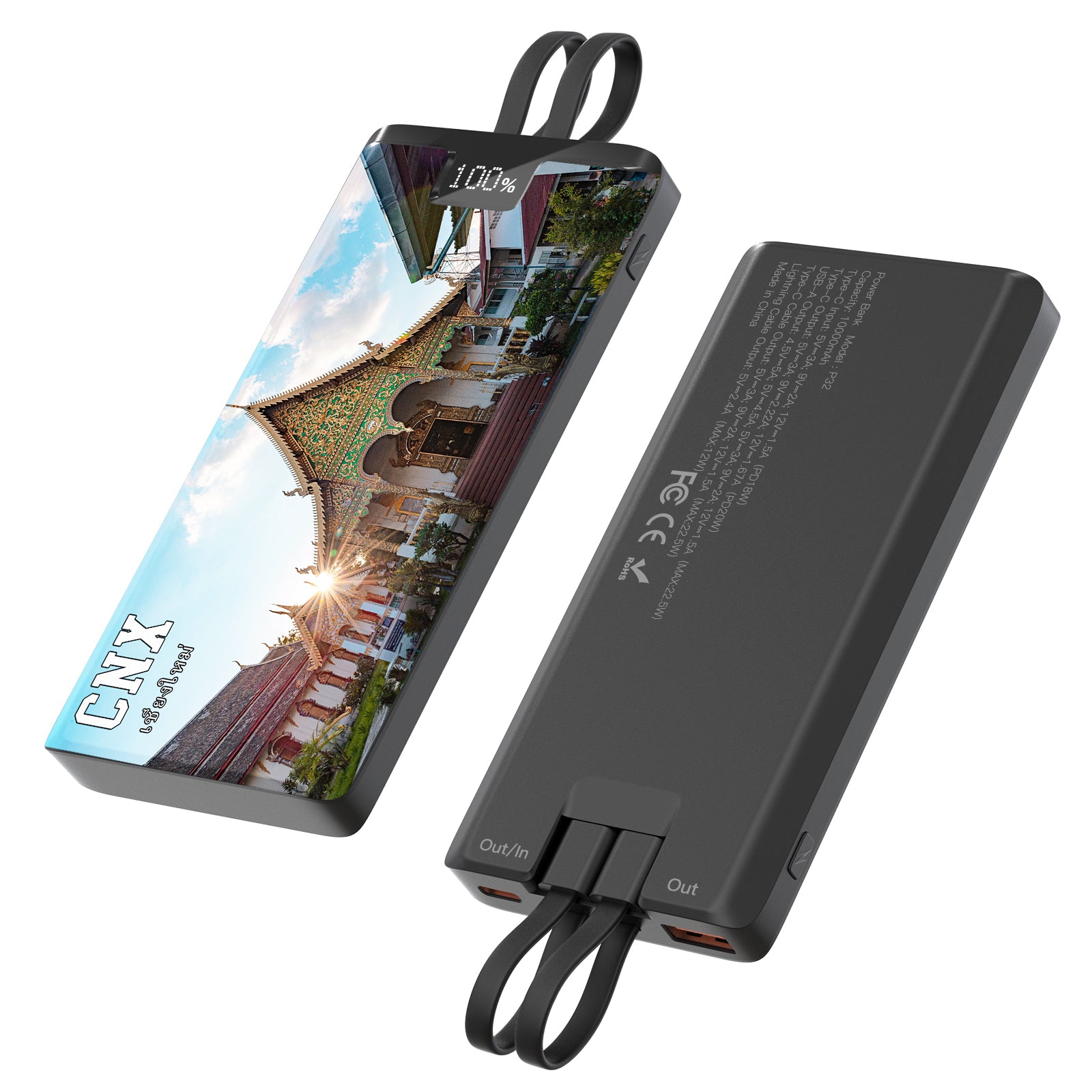 Chiangmai Wat Chiang Man Travel Adapter Charger Festive Gift Store