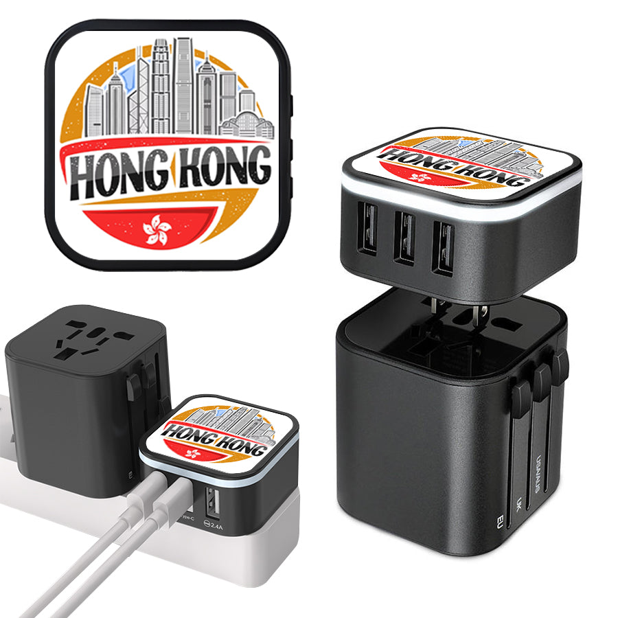 Hong Kong Lan Kwai Fong Ultra-thin Power Bank Travel Gift Store