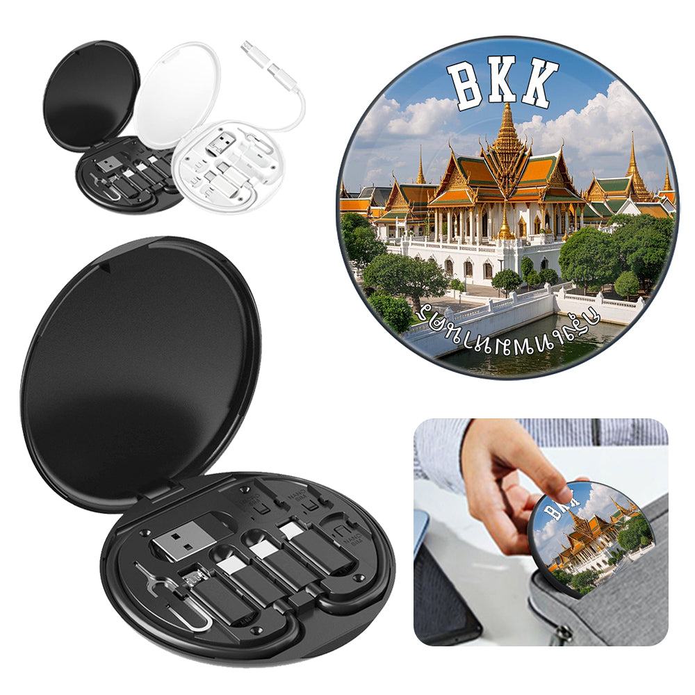 Bangkok Grand Palace USB Adapter Kit Cultural Keepsakes