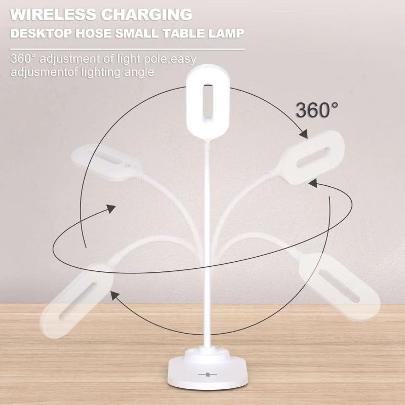 Wowtech Adjustable Desk Lamp with Wireless Charger