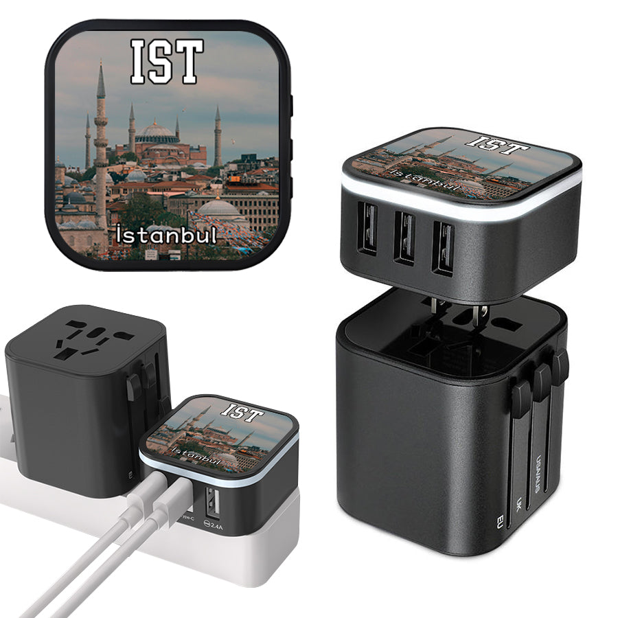 Istanbul Sultan Ahmed Mosque Compact Charging Kit Craft Shop