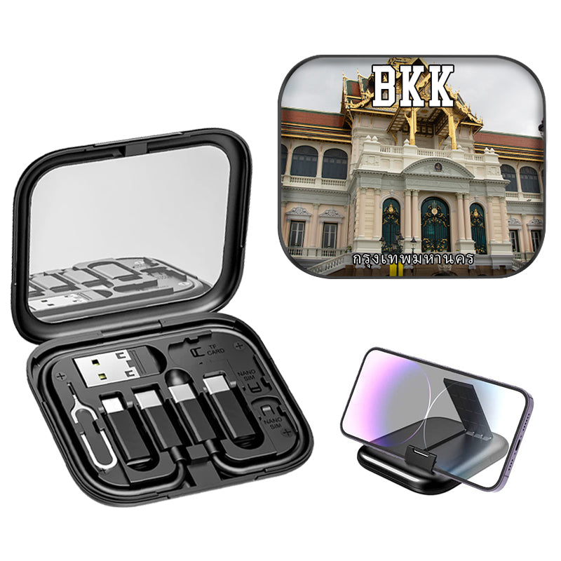 Bangkok Chakri Maha Prasat Hall Adapter Kit Mini Travel Gifts