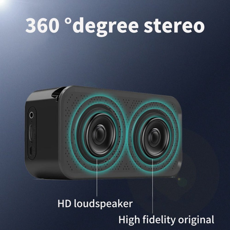 Wowtech Multi-functional Alarm Clock Bluetooth Speaker