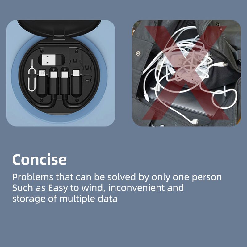 Wowtech Multi-functional USB Adapter Charging Cable Kit