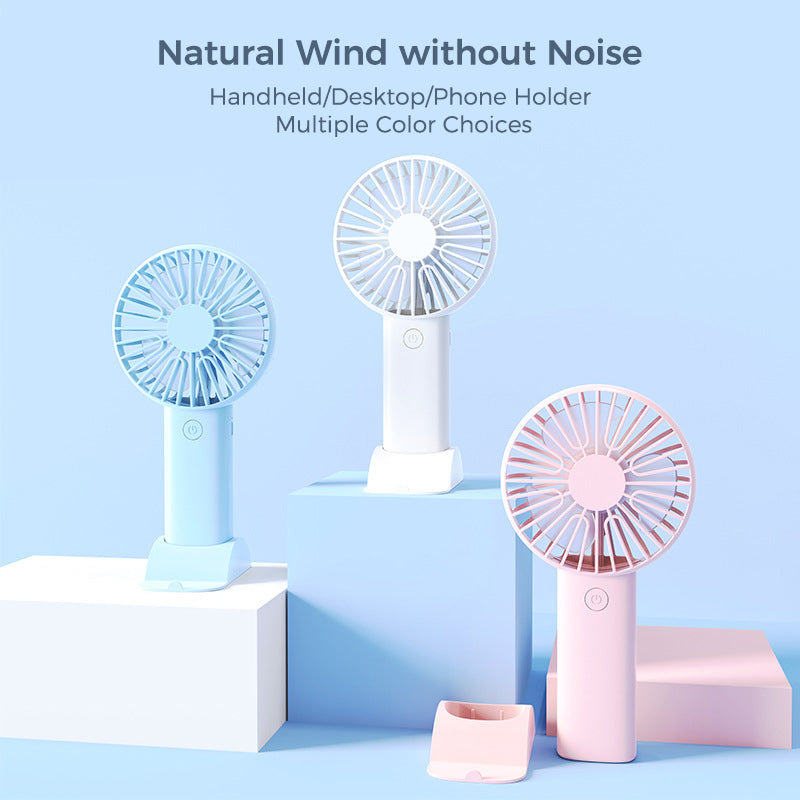 Wowtech Portable Hanheld Fan with Phone Holder