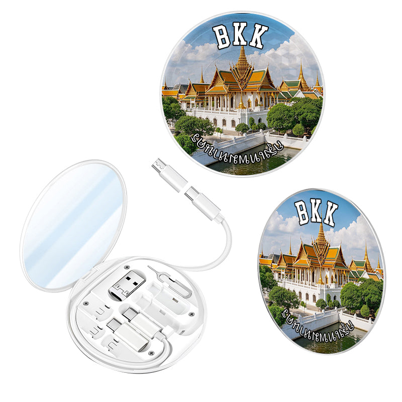 Bangkok Grand Palace USB Adapter Kit Cultural Keepsakes