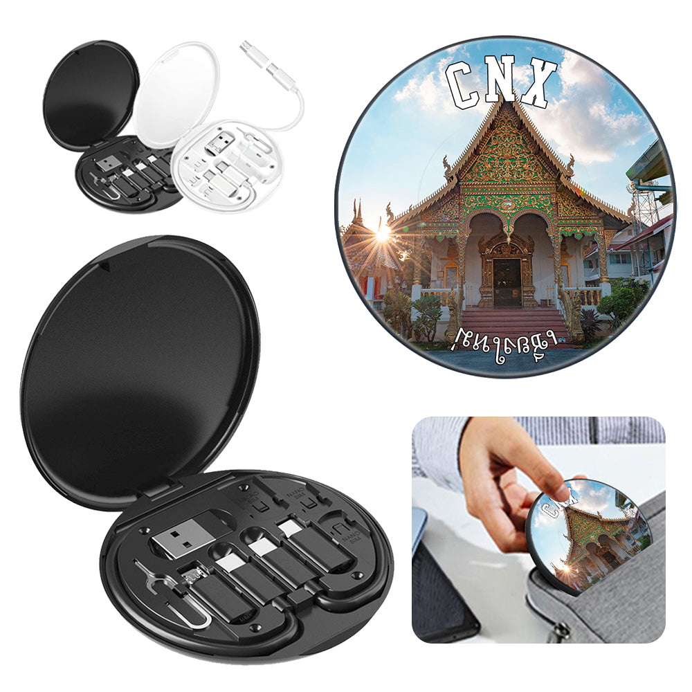 Chiangmai Wat Chiang Man Travel Adapter Charger Festive Gift Store
