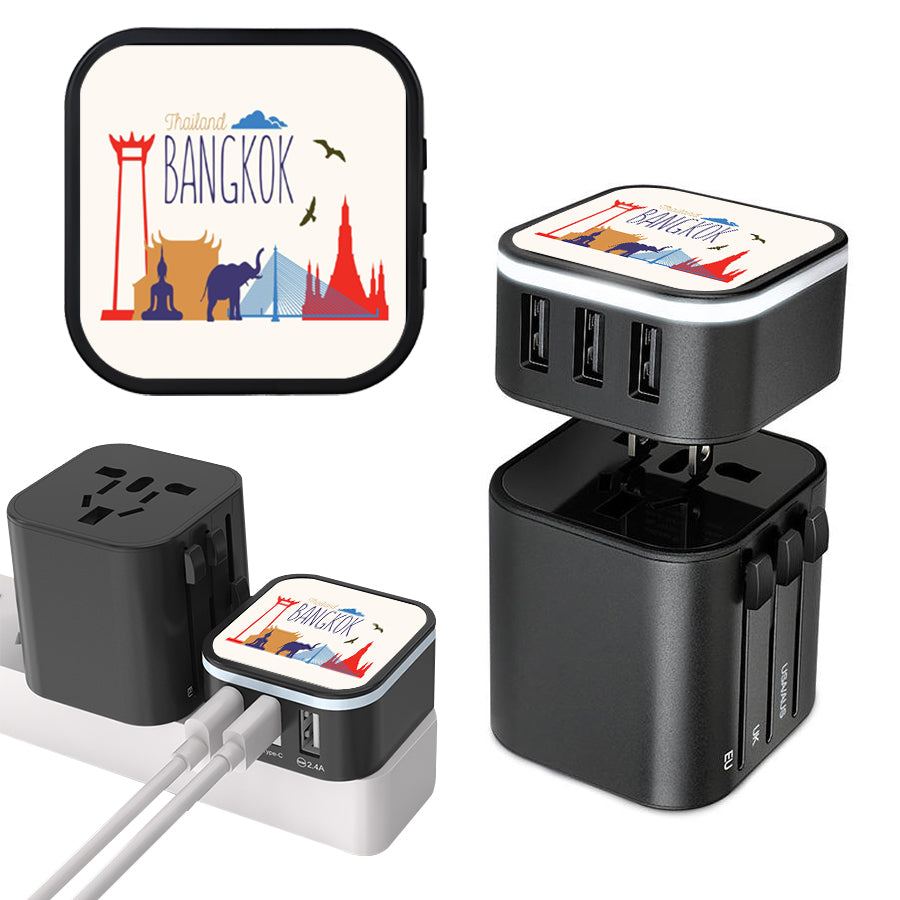 Bangkok Victory Monument Multi-Device Power Bank Cityscape Souvenirs