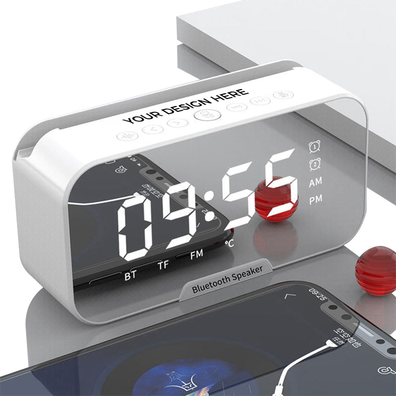 Wowtech Multi-functional Alarm Clock Bluetooth Speaker