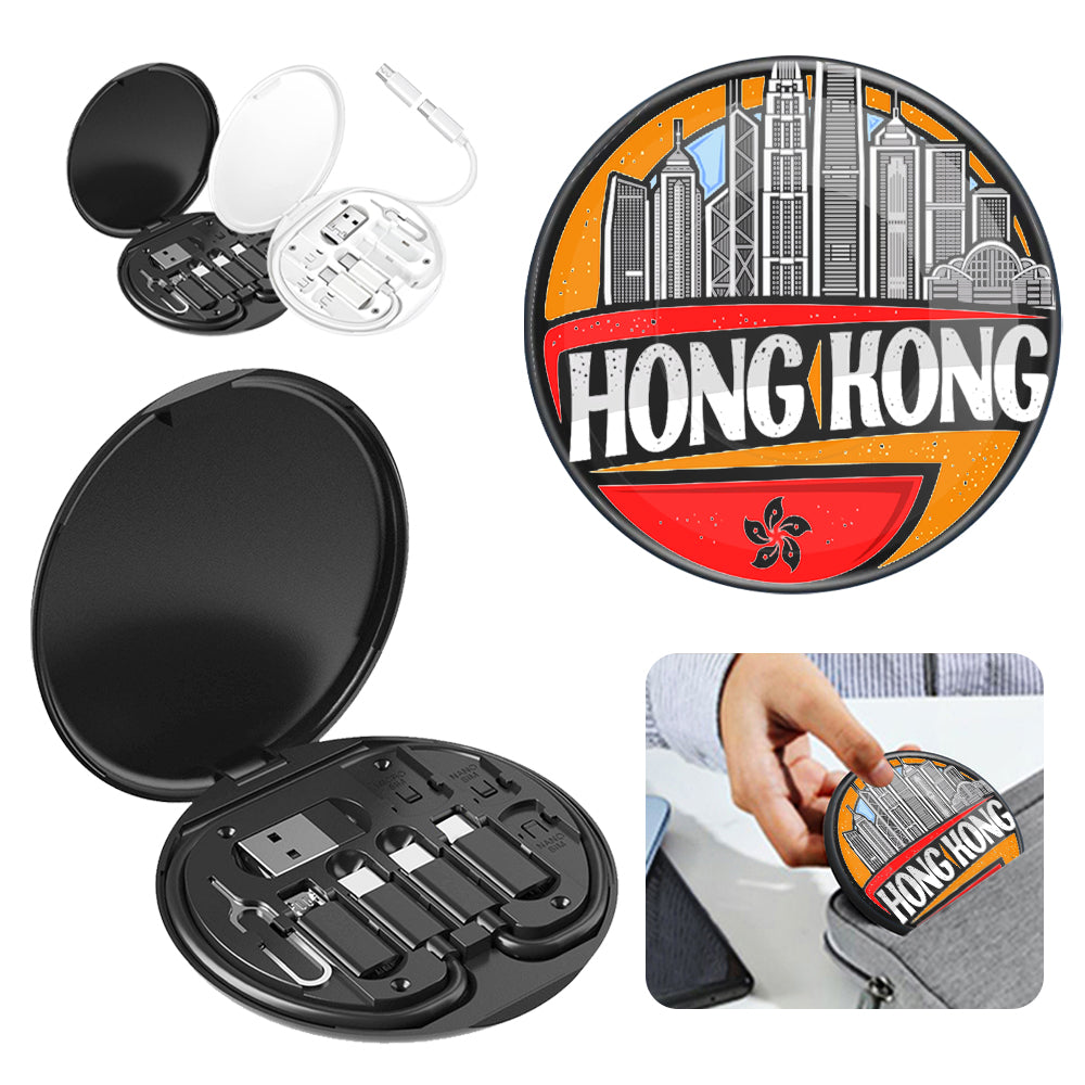 Hong Kong Lan Kwai Fong Ultra-thin Power Bank Travel Gift Store