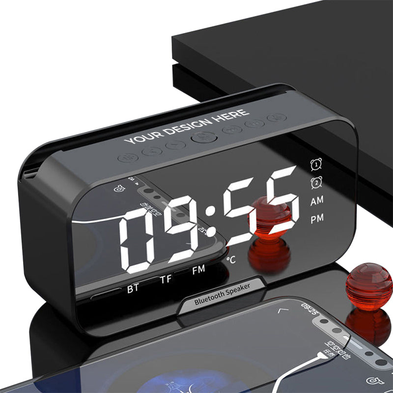 Wowtech Multi-functional Alarm Clock Bluetooth Speaker
