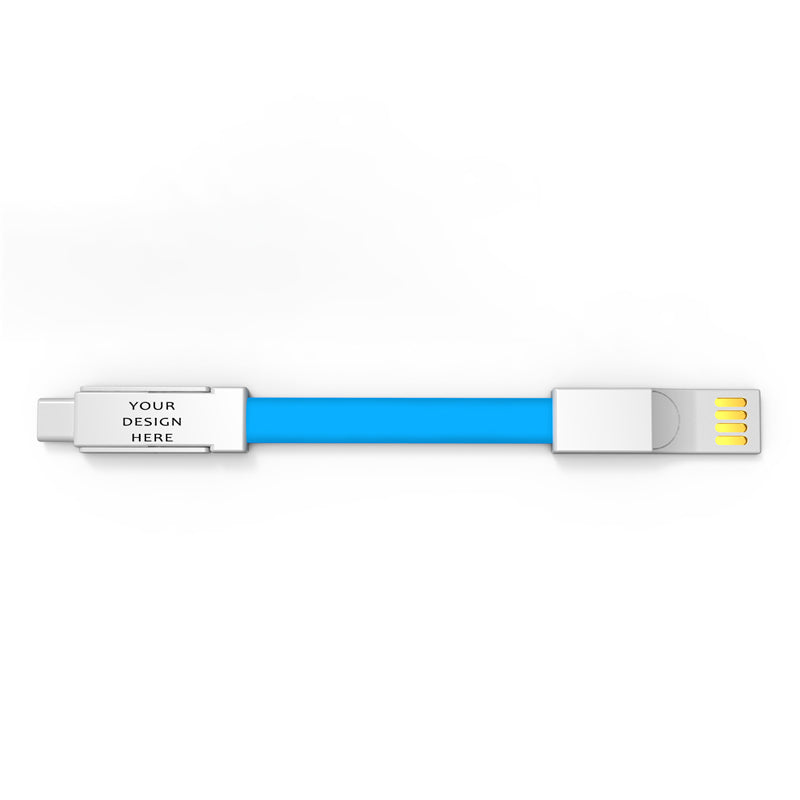 Wowtech 3-in-1 Mini Keychain USB Charging Cable