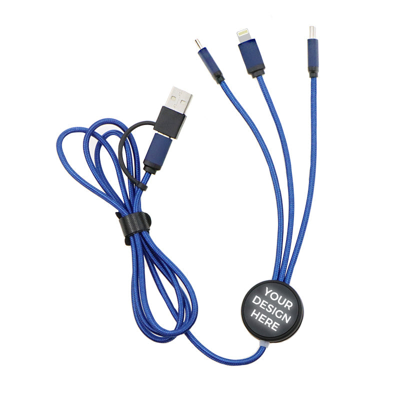 Wowtech 5-in-1 LED Luminous Logo Charging Cable