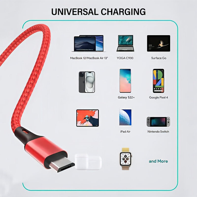 Wowtech 5-in-1 Univesal USB Type-C Charging Cable