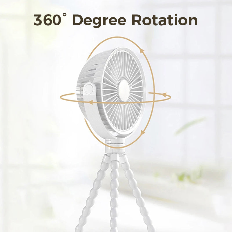 Wowtech Portable Outdoor Stroller Tripod Fan