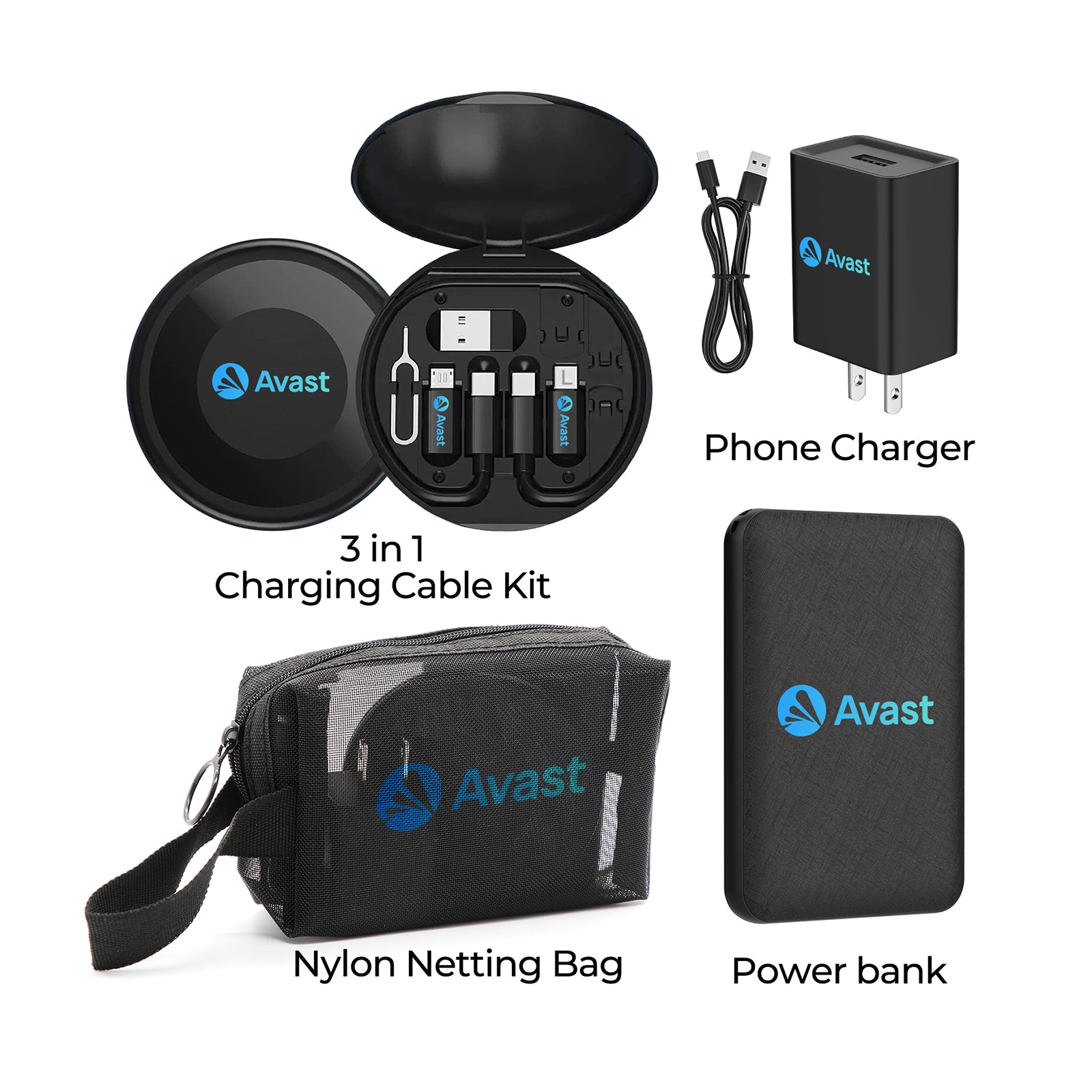 Wowtech Portable Travel Charging Gift Set