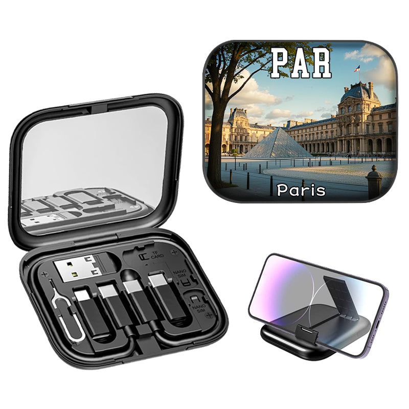 Paris Louvre Museum USB Charging Kit Customized Gift Store