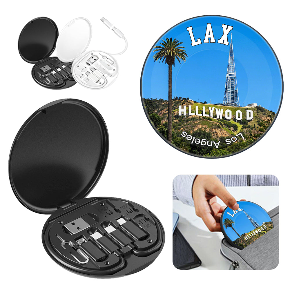 Los Angeles Hollywood USB 6-in-1 Adapter Kit Souvenir Gift Store