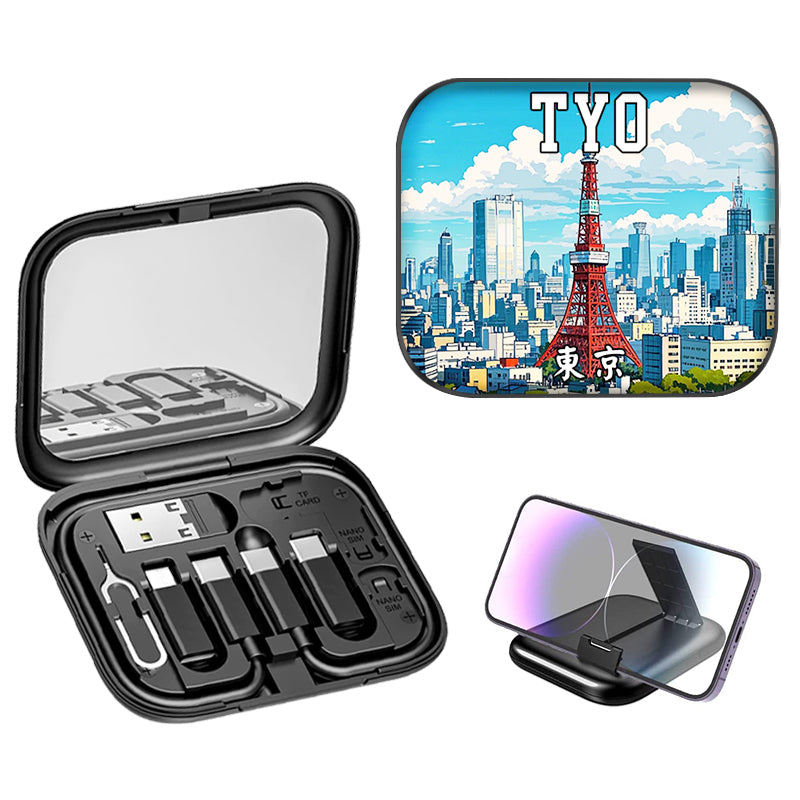 Tokyo Tower Multi-Device Charging Kit Personalized Gifts