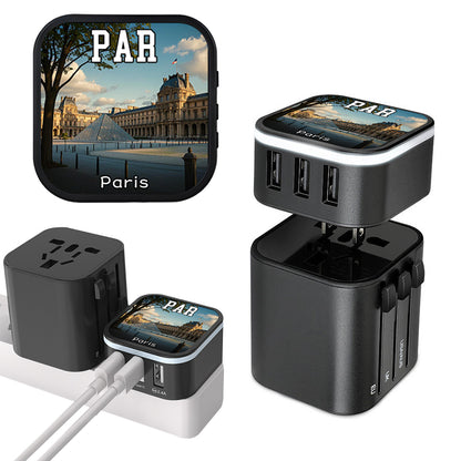 Paris Louvre Museum USB Charging Kit Customized Gift Store