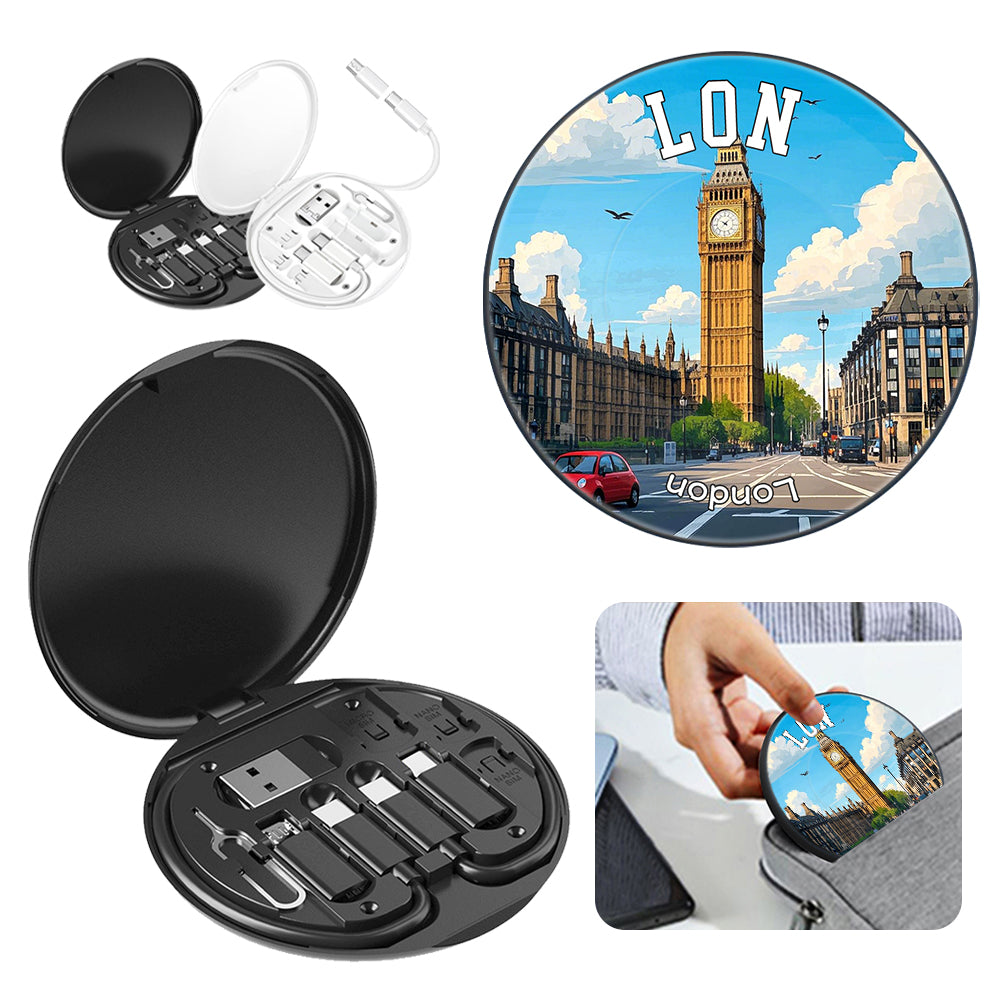 London Big Ben Compact Charging Kit Photo Souvenirs