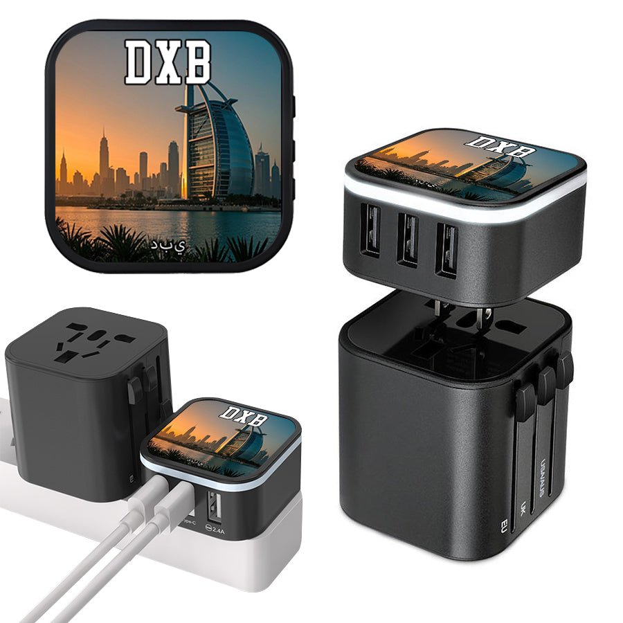 Dubai Burj Al Arab Universal Adapter Kit Local Products Shop