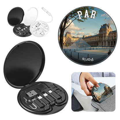 Paris Louvre Museum USB Charging Kit Customized Gift Store