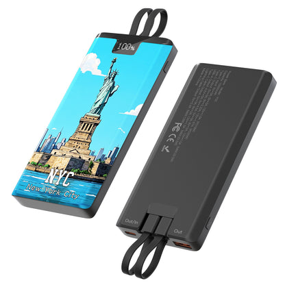 New York Statue of Liberty Charging Adapter Kit Souvenir Gifts