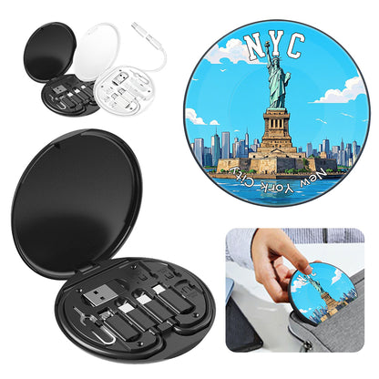 New York Statue of Liberty Charging Adapter Kit Souvenir Gifts