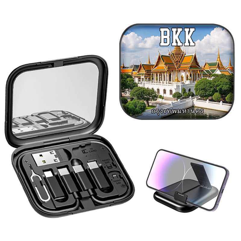 Bangkok Grand Palace USB Adapter Kit Cultural Keepsakes