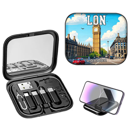 London Big Ben Compact Charging Kit Photo Souvenirs