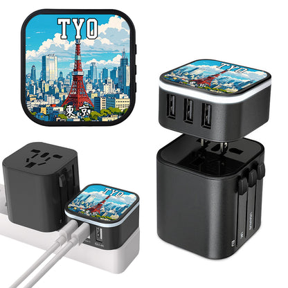 Tokyo Tower Multi-Device Charging Kit Personalized Gifts