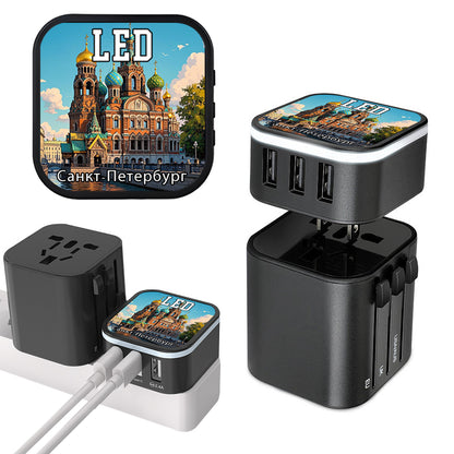 St.Petersburg Church of the Savior on Spilled Blood Charging Kit Gift Shop