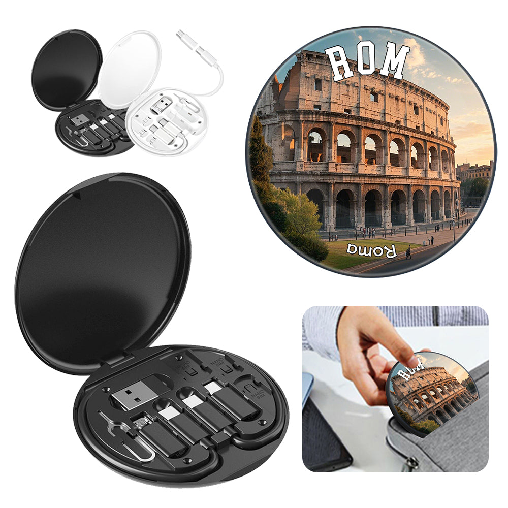 Rome Colosseum Charging Adapter Kit Heritage Souvenirs