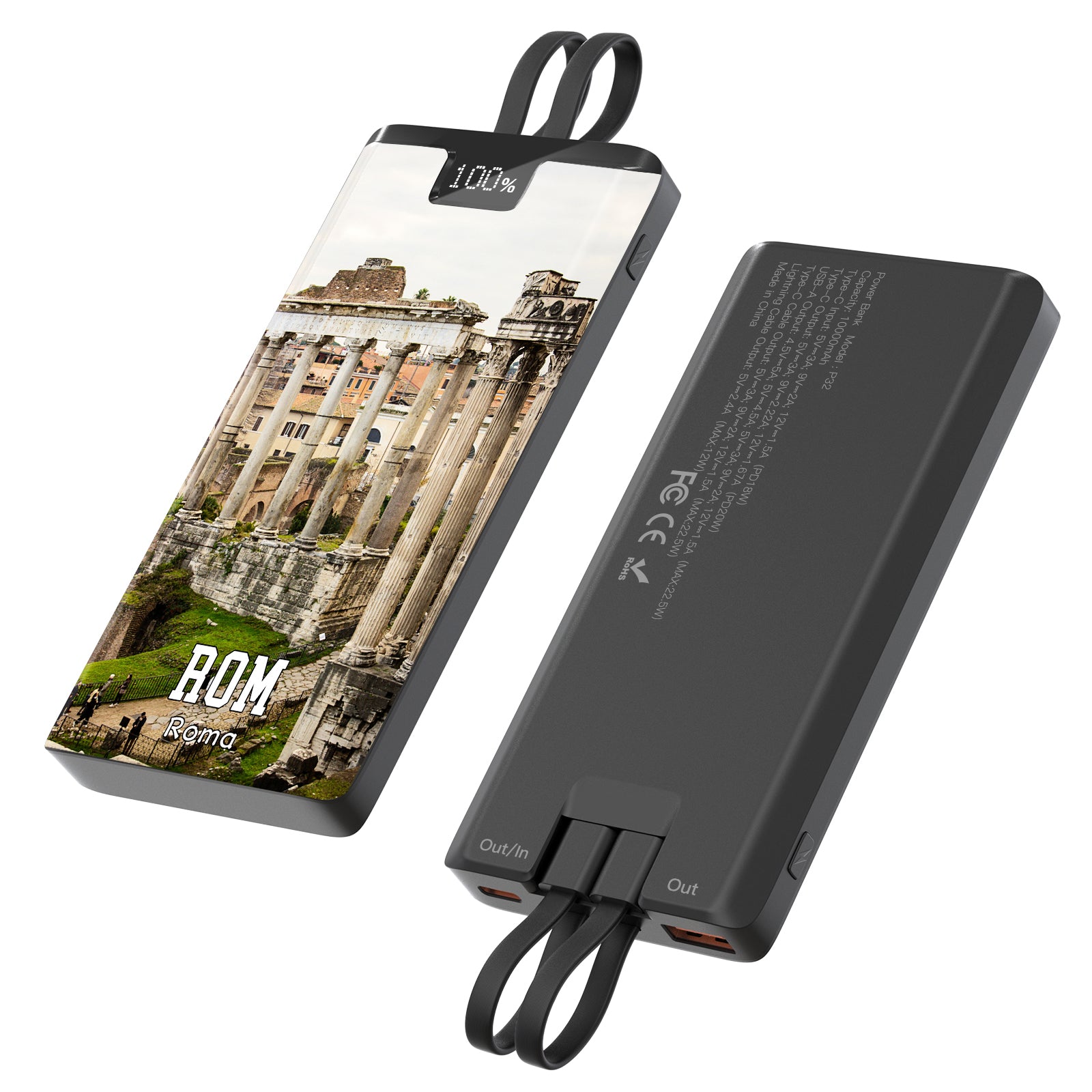 Roman Forum Charging Adapter Kit Compact Souvenirs