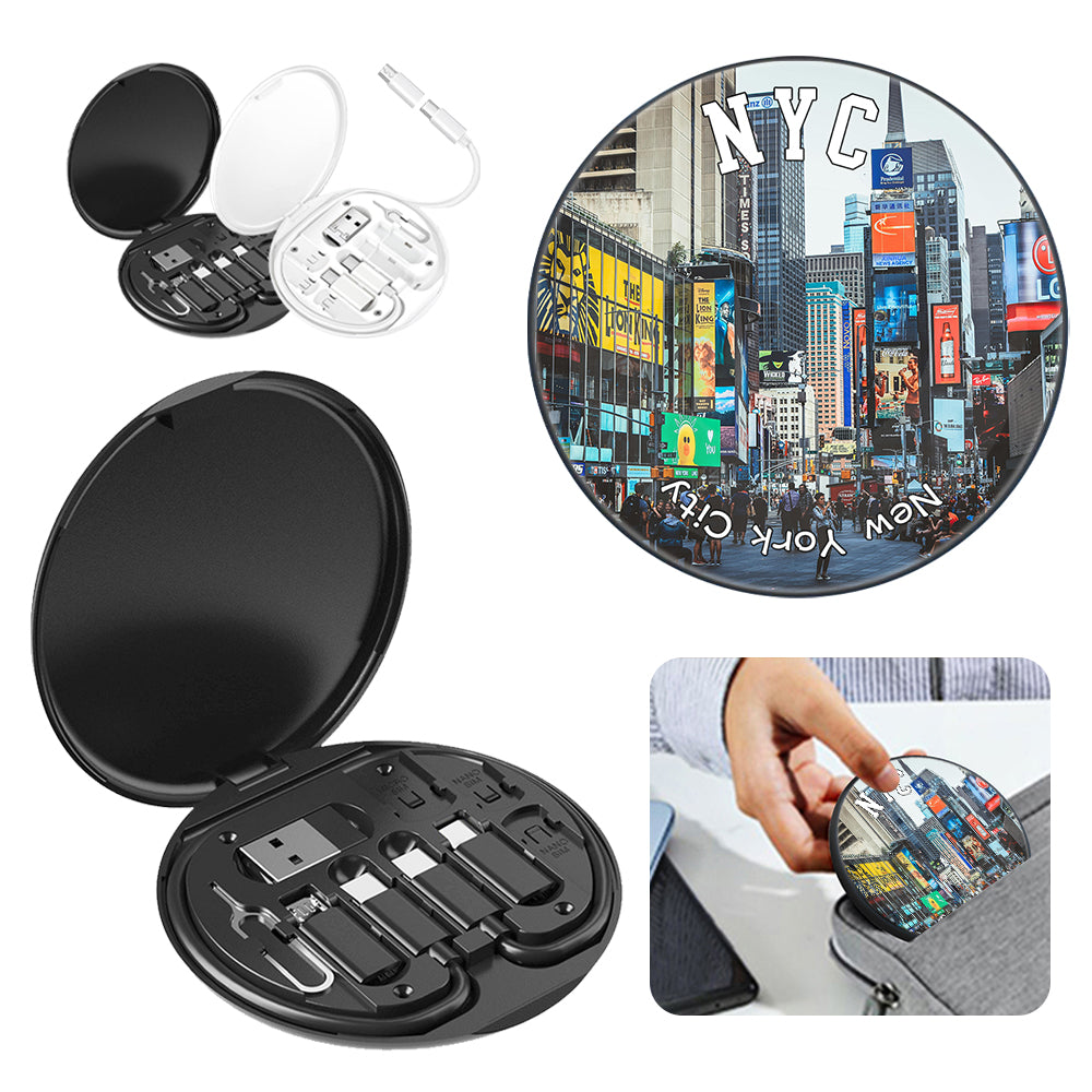 New York Times Square Portable Charging Kit Local Souvenirs