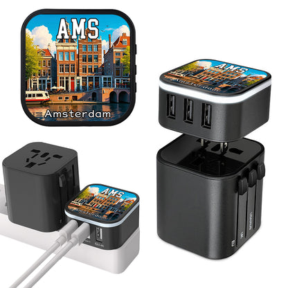 Amsterdam Grachtengordel All-in-one Charging Kit Memorial Shop