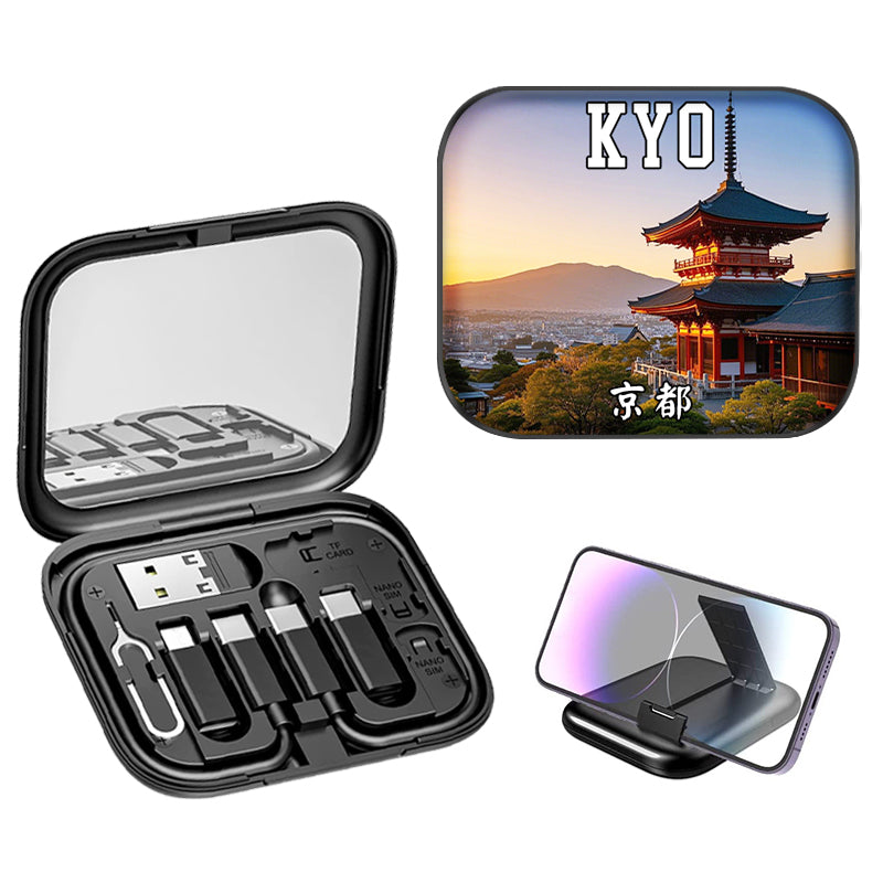 Kyoto Kiyomizu-dera Multiport Adapter Kit Destination Postcards