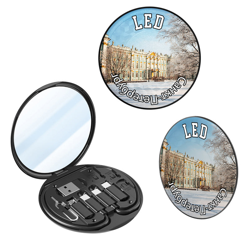 Saint Petersburg Catherine Palace Travel Charging Kit Scenic Souvenirs