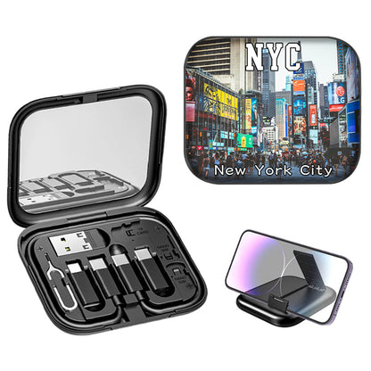 New York Times Square Portable Charging Kit Local Souvenirs