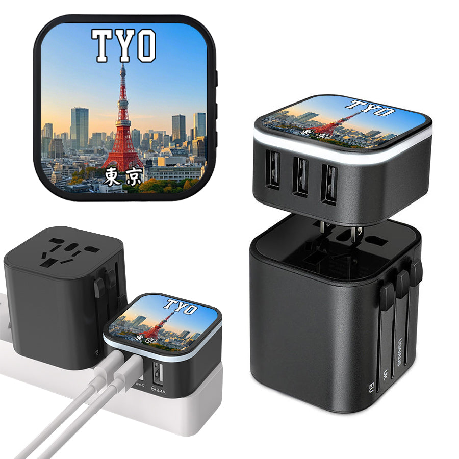 Tokyo Meiji Shrine Multi-Functional Adapter Kit Miniature Souvenirs