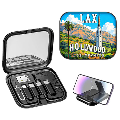 Los Angeles Hollywood Sign Travel Adapter Kit Tourist Gifts