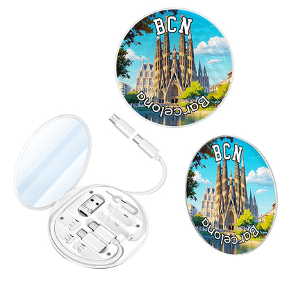 Barcelona Cathedral Multi-port Charging Kit Collectible Shop