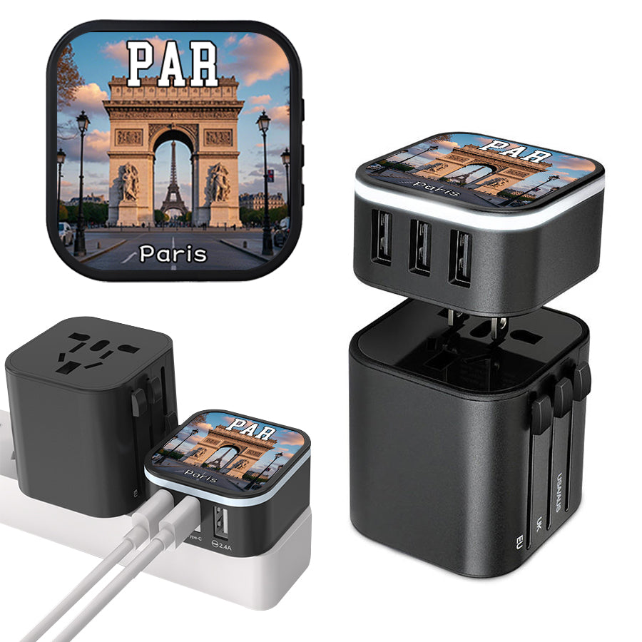 Paris Arc de Triomphe Portable Charging Kit Tourist Shop