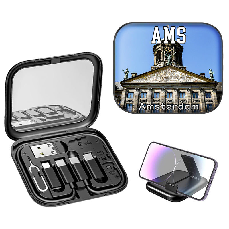 Royal Palace of Amsterdam Multi-port Travel Charger Tourist Shop