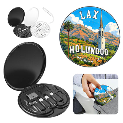 Los Angeles Hollywood Sign Travel Adapter Kit Tourist Gifts