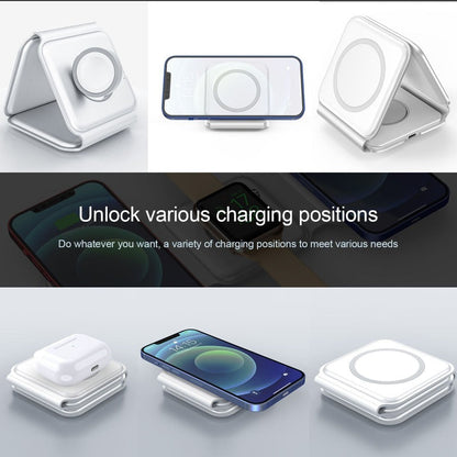 Wowtech 3-in-1 Foldable Wireless Charging Station