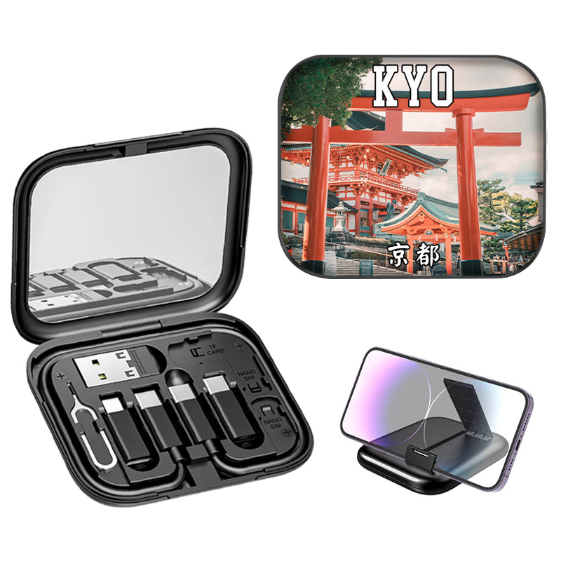 Kyoto Fushimi Inari Taisha USB Charging Adapter Kit Souvenir Shop