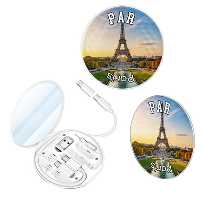 Paris Champs-Elysees USB Travel Charger Pop-up Souvenir Shop