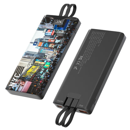 New York Times Square Portable Charging Kit Local Souvenirs